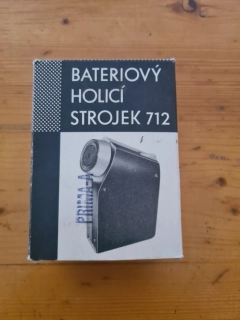 Retro bateriový holící strojek ITES 