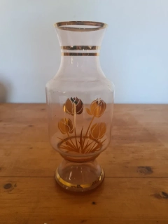 Váza s květy, výška 26cm