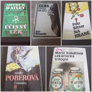 Knihy, 5ks, akce, konvolut 