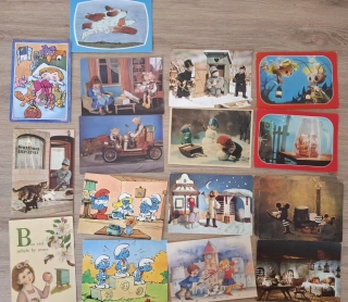 Pohlednice,  pohádky, dětské 16ks