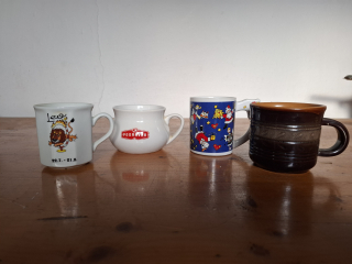 Hrnek, hrníček, mix 4ks, cena za vše 