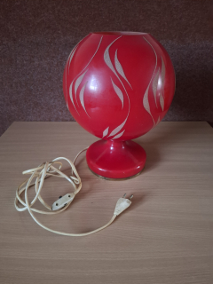 Retro lampa, autorská stolní lampa, Štěpán Tabery, výška 33cm