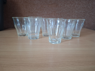 Durit, sklenice duritky, 8ks, cena za vše 