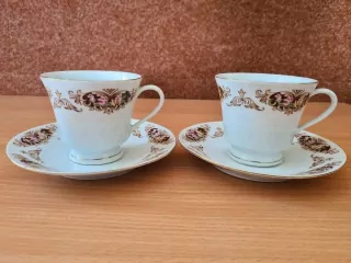 Porcelán, přátelská sada pro dva, cena za vše 