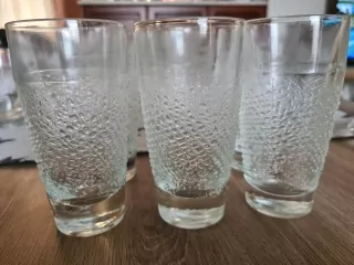 Sklenice, long drink, 6x, výška 12,5cm, cca 2dcl