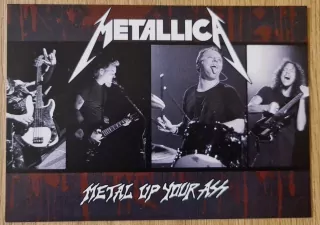 Pohlednice, Metallica, čistá 
