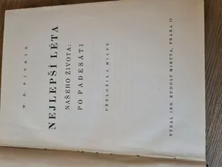 Nejlepší léta našeho života po padesáti, W.B. Pitkin, vyd.1947