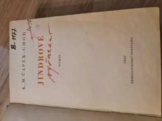 Jindrové, K.M.Čapek - Chod, vyd. 1949