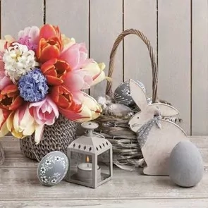 Ubrousky, Velikonoce, tulipány 